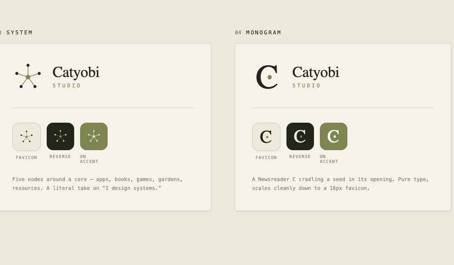 Logo directions — Seedline (a sprouting seed) and Growth Rings